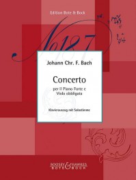 BB 101805 &bull; BACH - Concerto - Klavierauszug mit Solostimme
