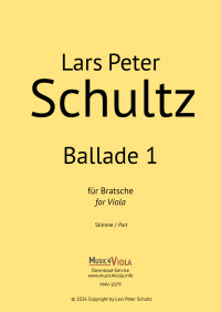 M4V-1079 &bull; SCHULTZ - Ballade 1 - Stimme